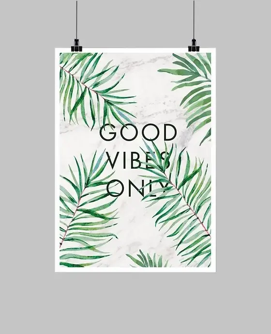 Good vibes only paintings
